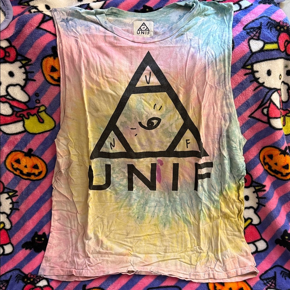 Super Rare UNIF Tie-Dye tank